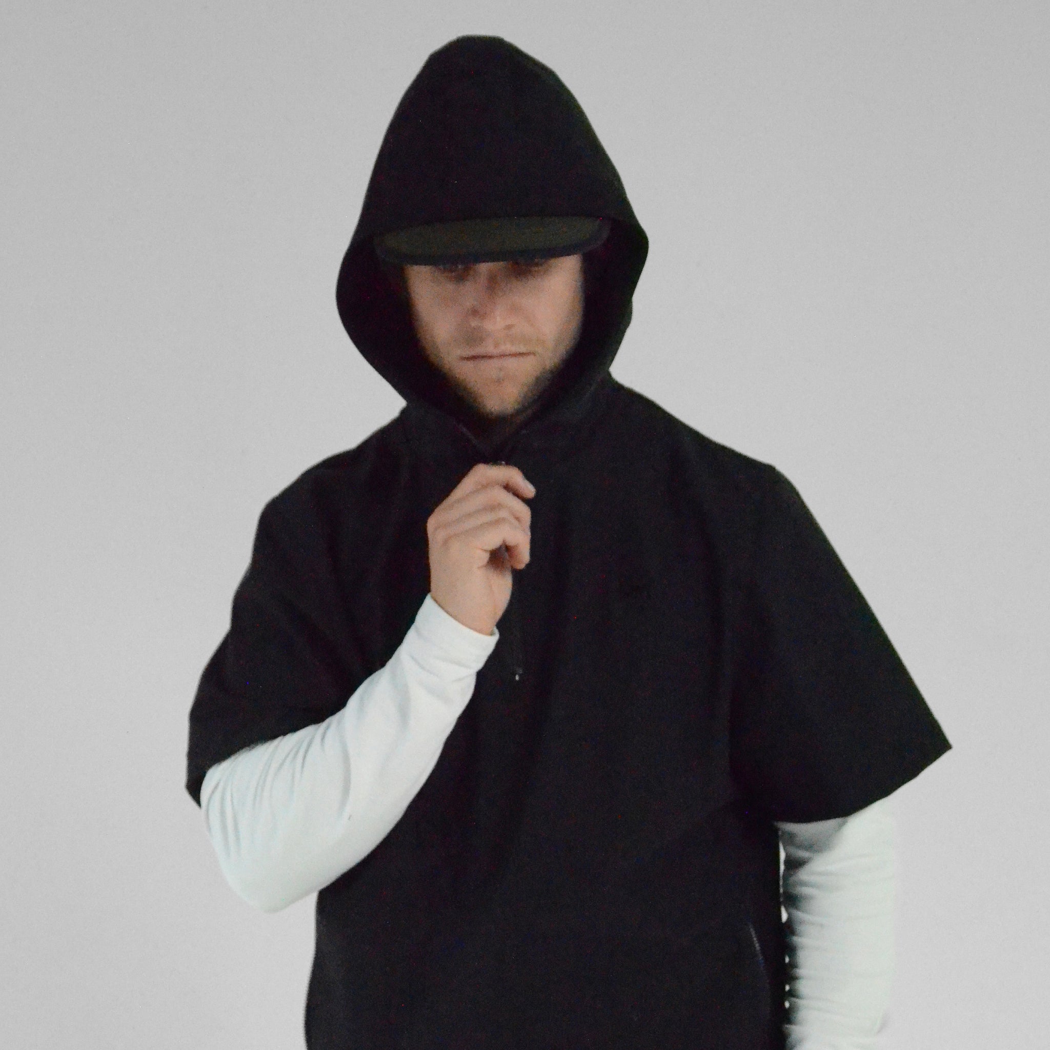 Shortie Hooded Windbreaker