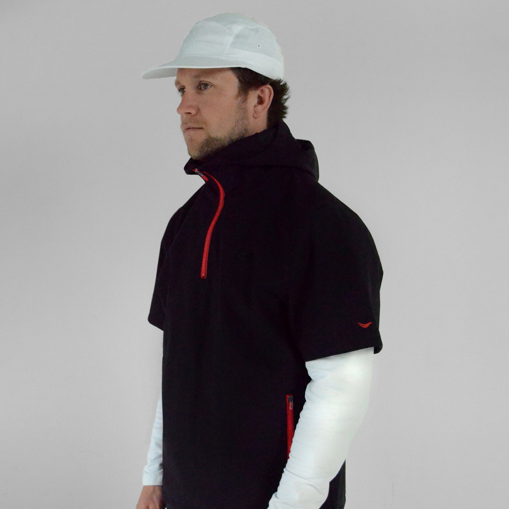 Shortie Hooded Windbreaker