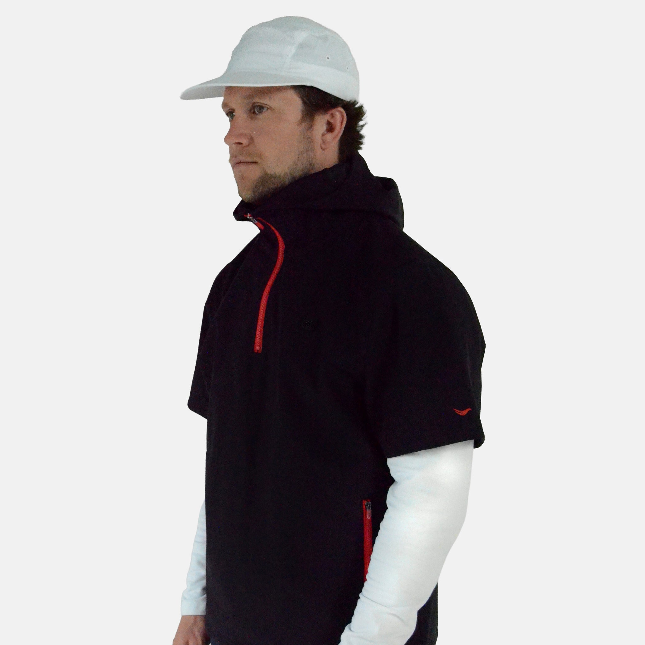 Shortie Hooded Windbreaker