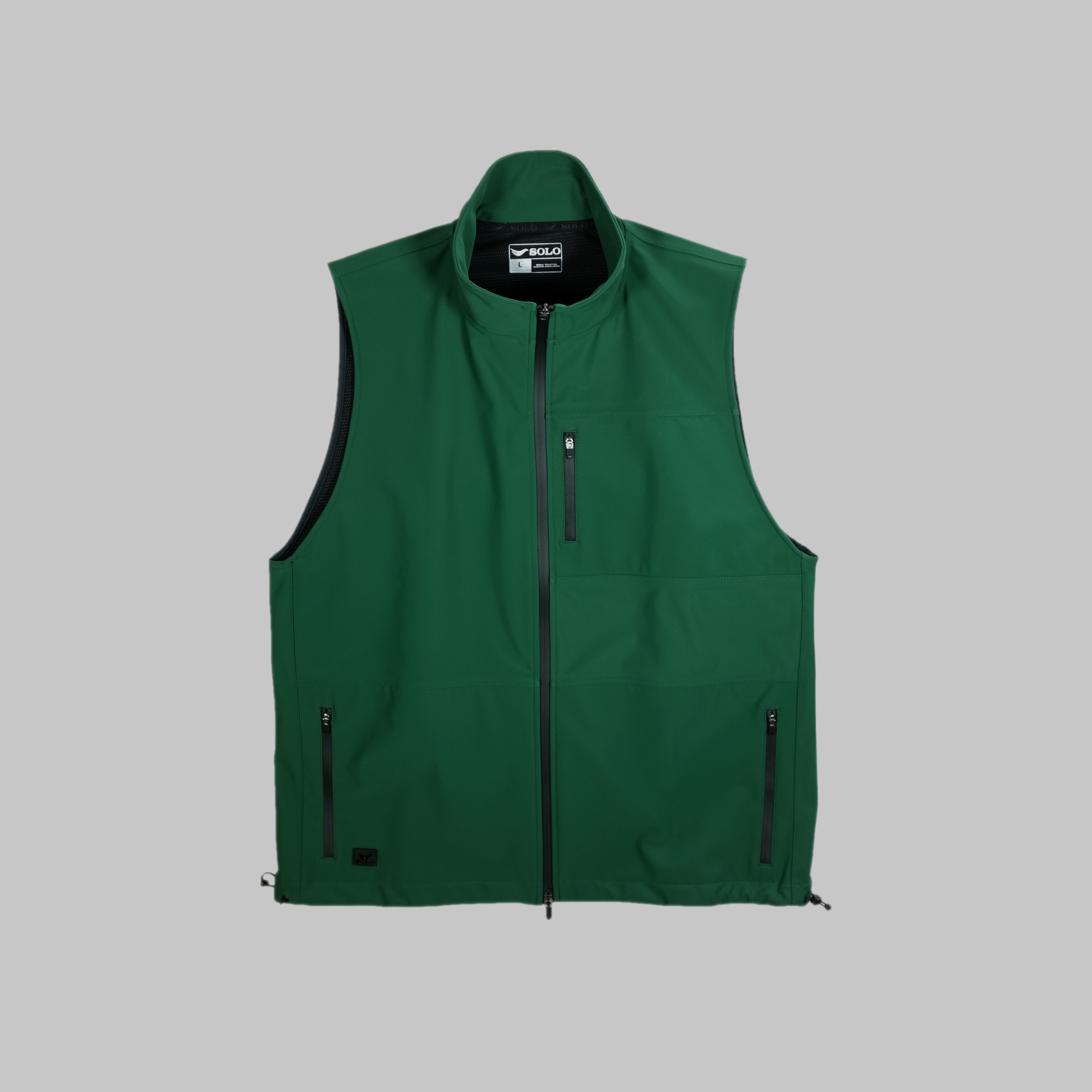 メンズウェア Local GOLF Simple Fleece VEST | Green Simple Fleece VEST | Green – Local GOLF