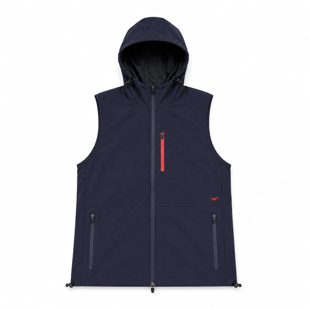 Hooded Vest - Plum Navy – SOLO Golf Co.