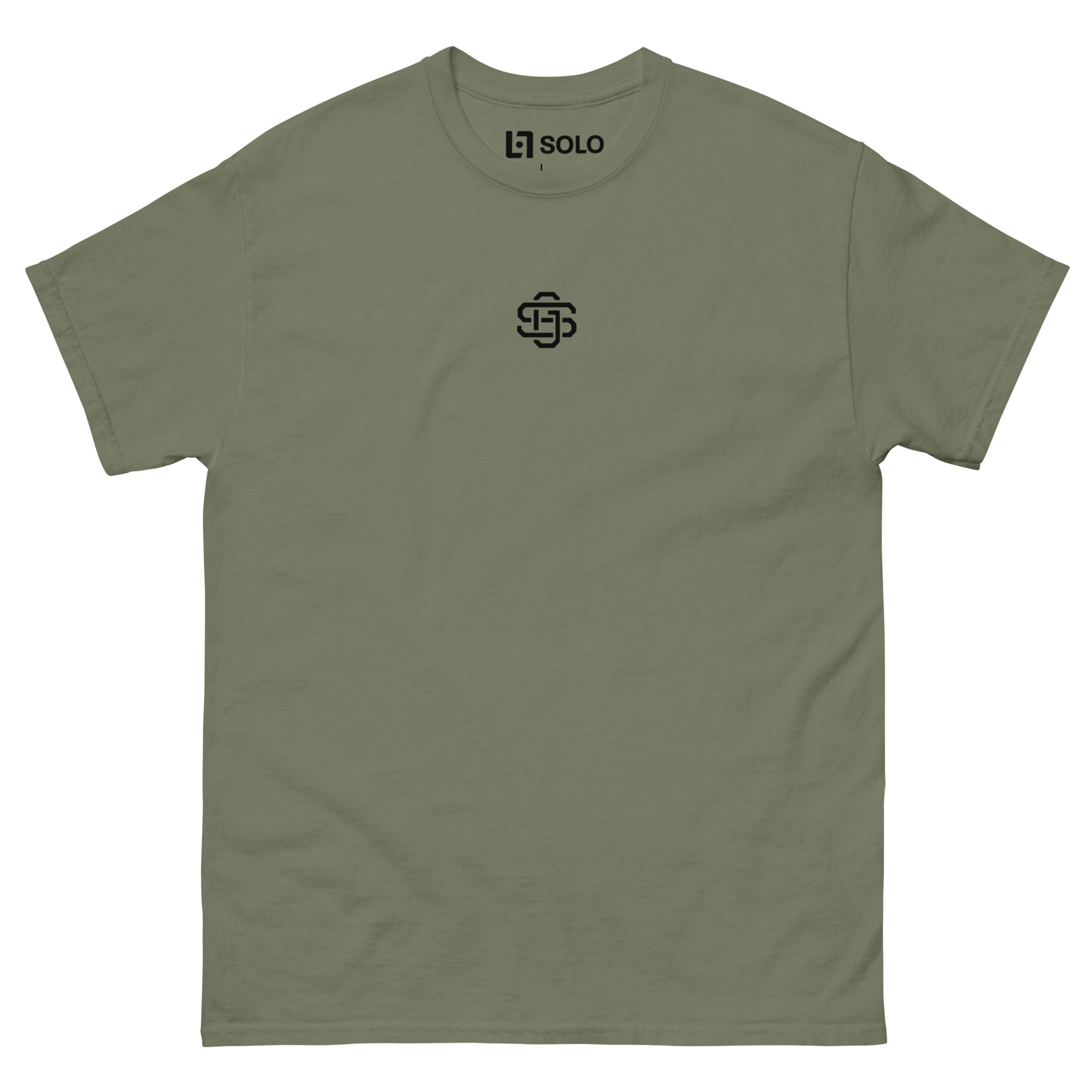 Monogram T-Shirt, Army Green