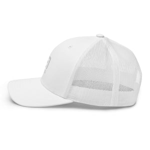 White Trucker Cap