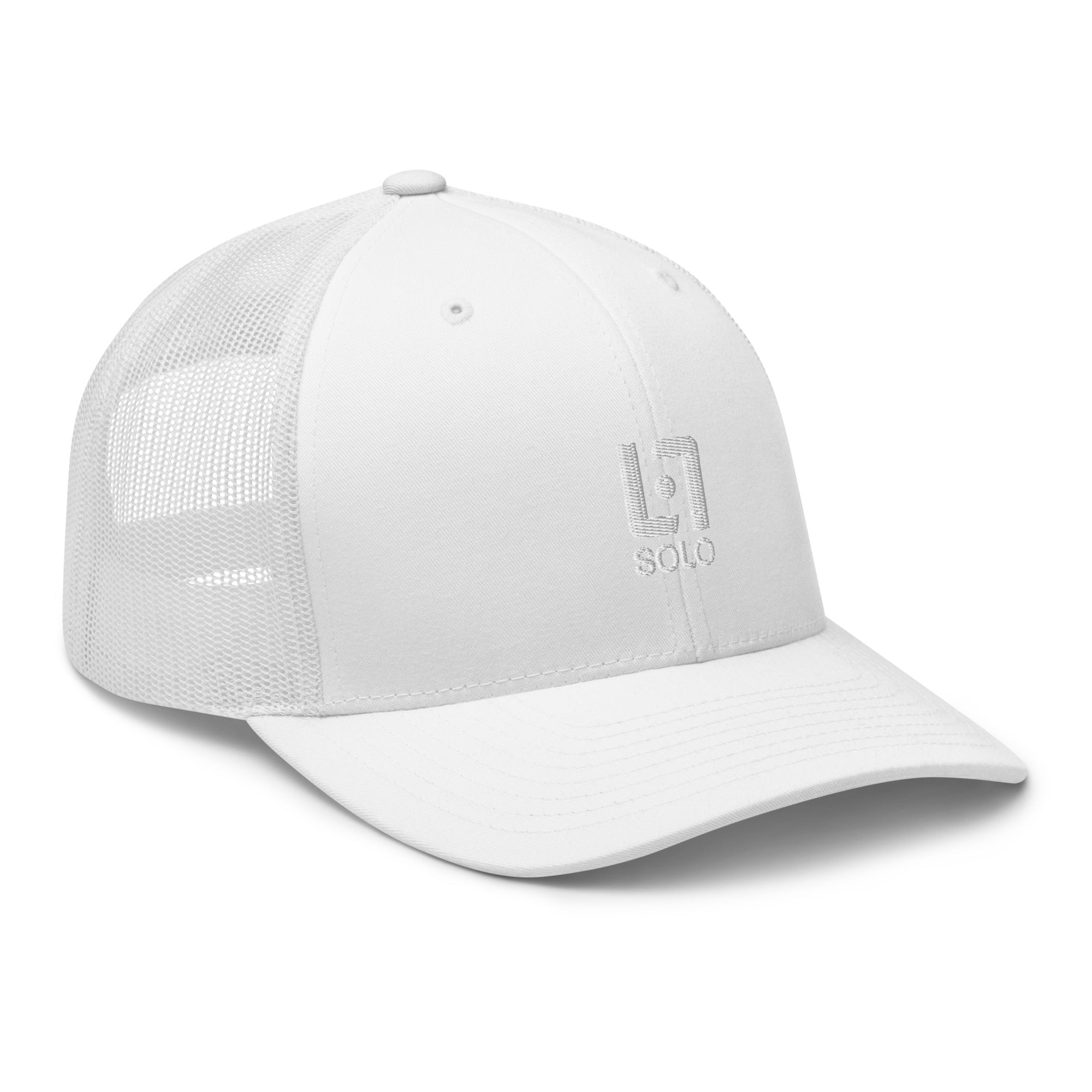 White Trucker Cap