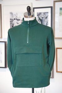 Tencel Quarter Zip Pullover
