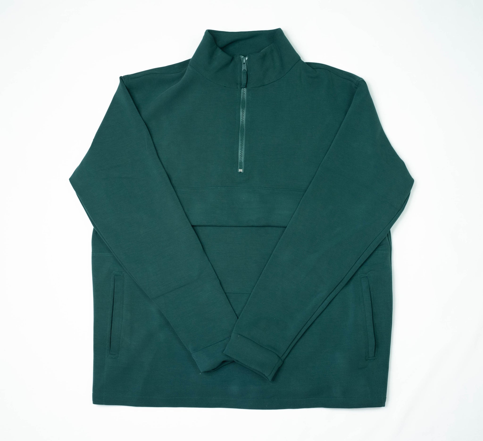 Tencel Quarter Zip Pullover