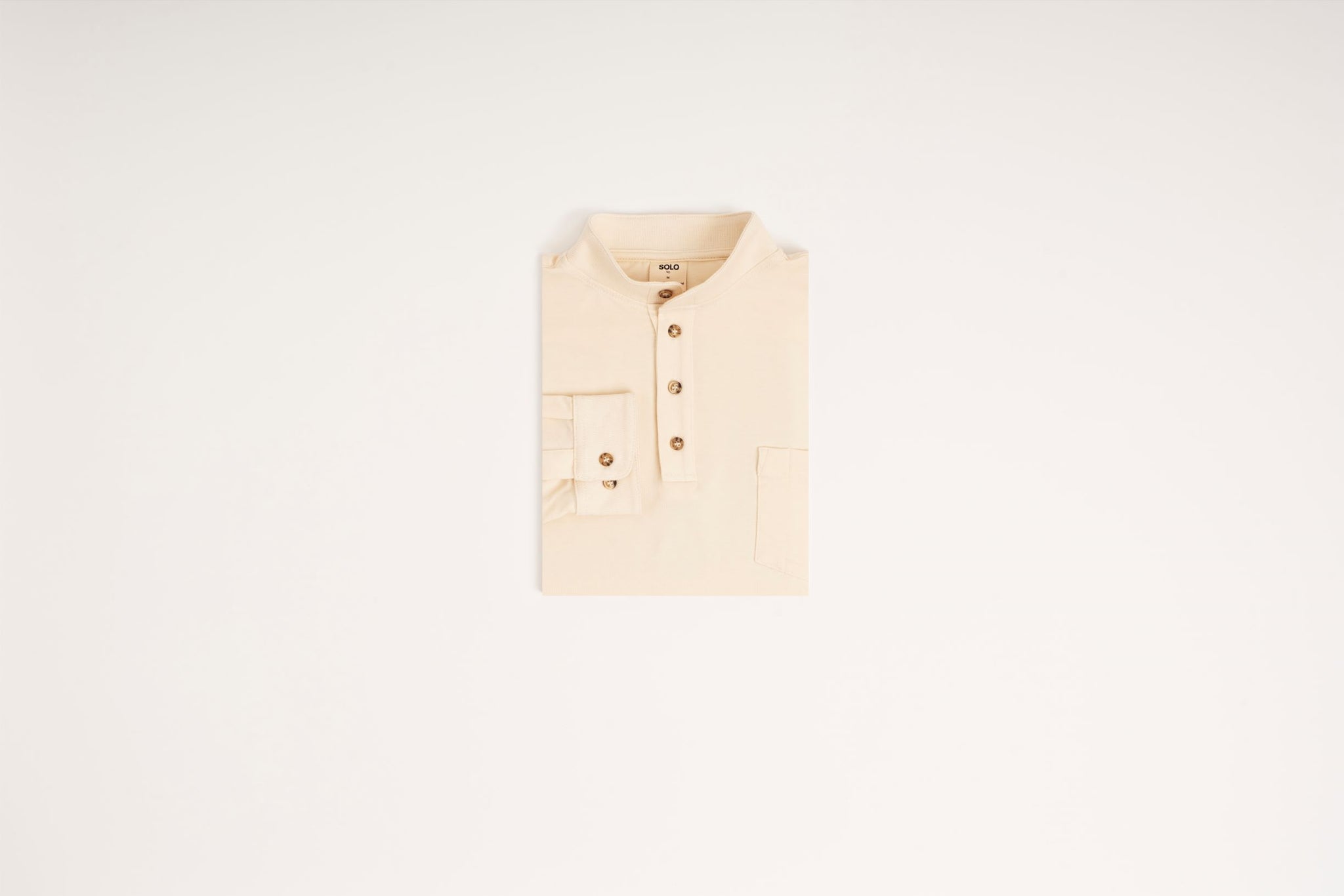 Performance Long Sleeve Band Collar