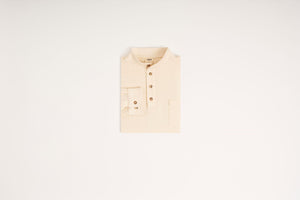 Performance Long Sleeve Band Collar